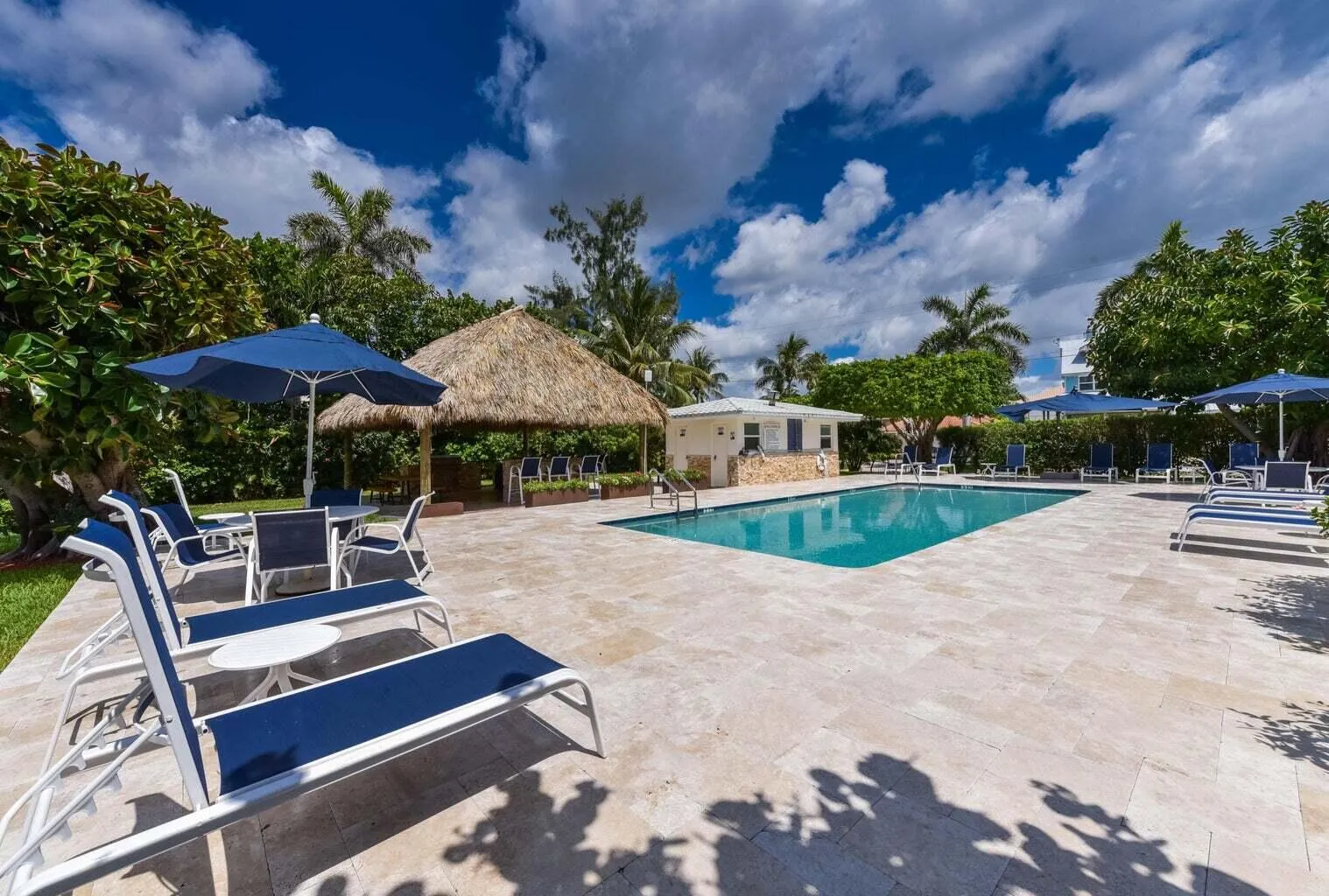 Pool deck