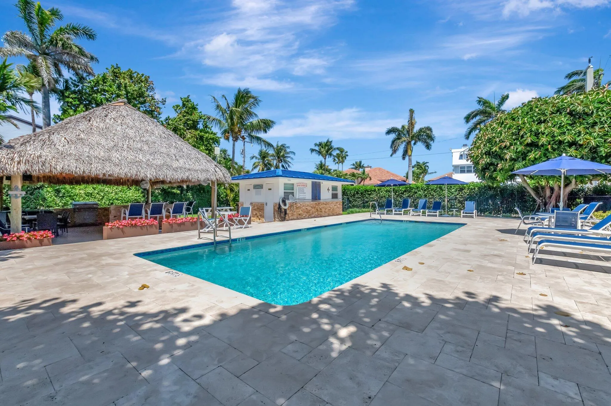 Heated pool