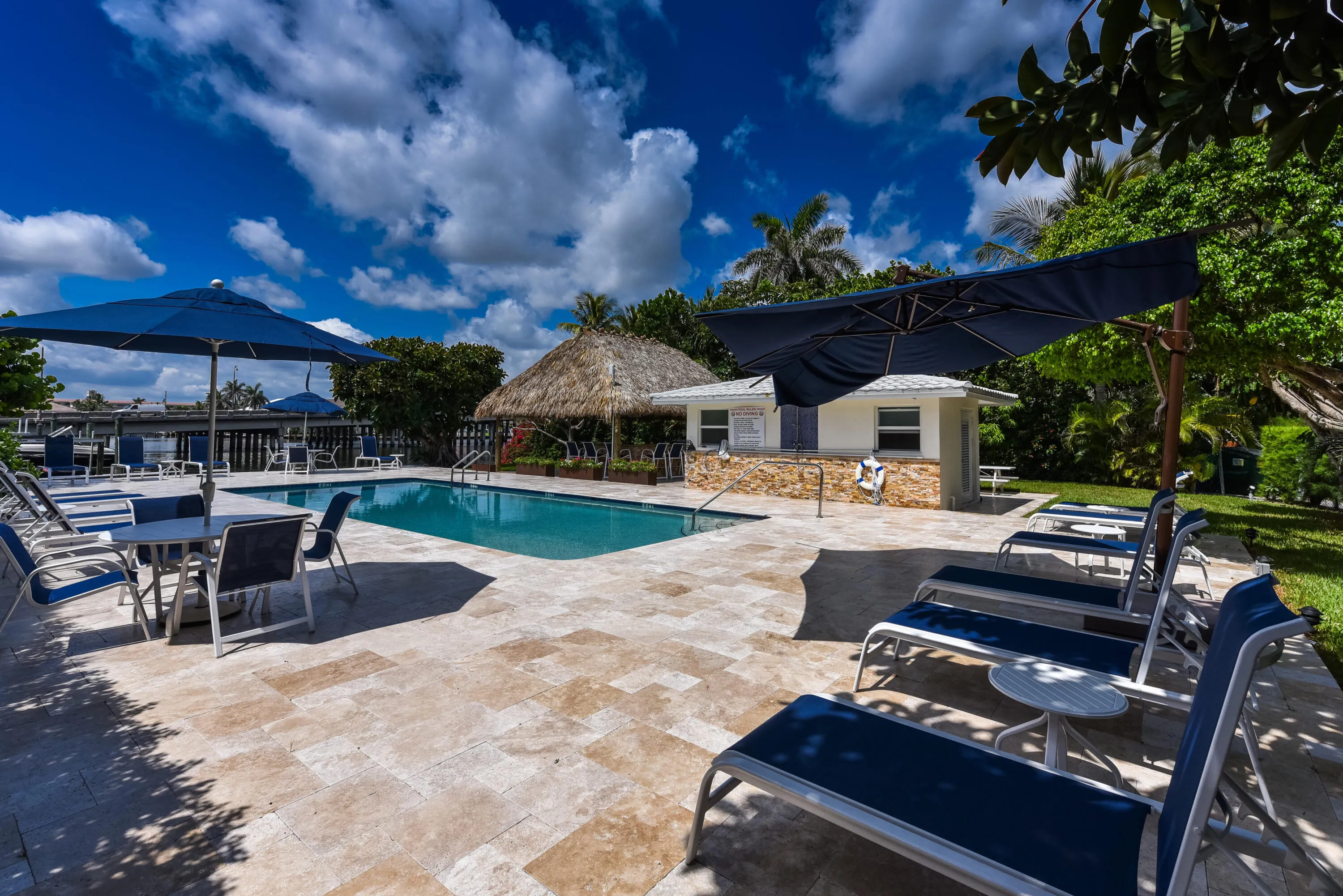 Pool deck