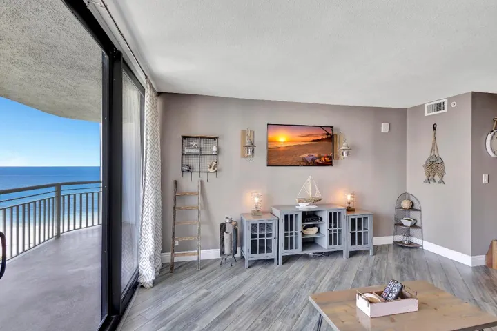 Living Area with Ocean View
