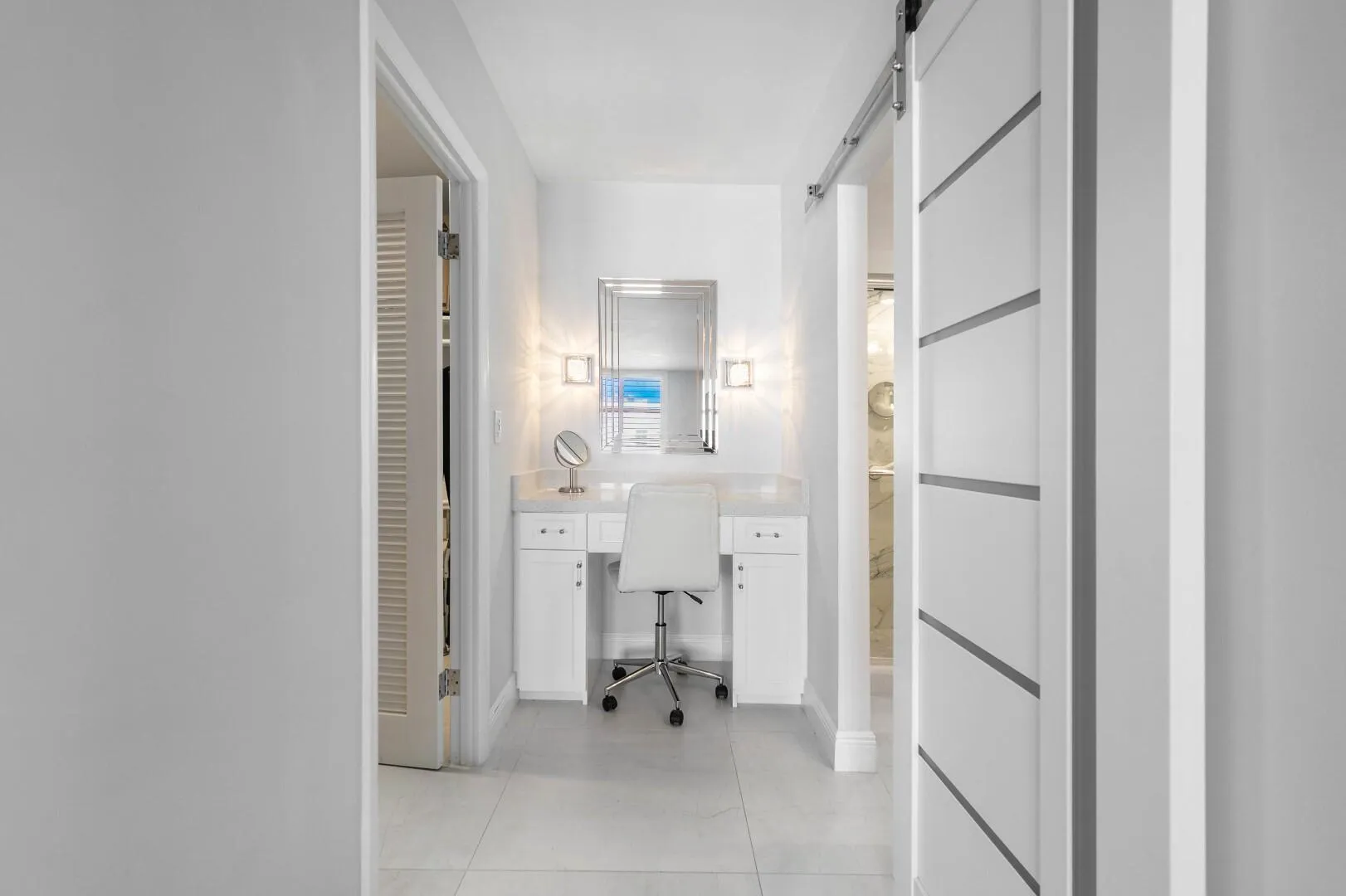 dressing area