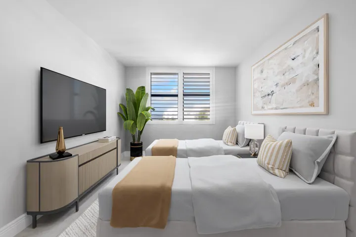 bedroom 3 staged