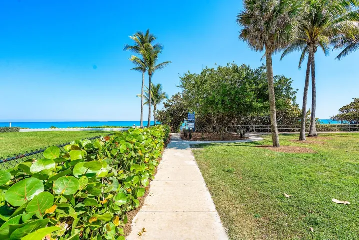 deeded beach path