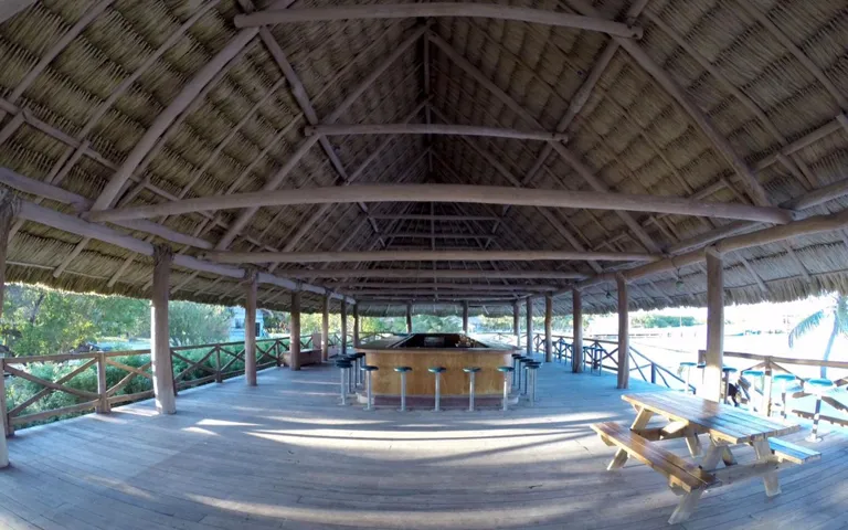 Bar, Dance Floor, Entertainment are within Tiki-Hut.