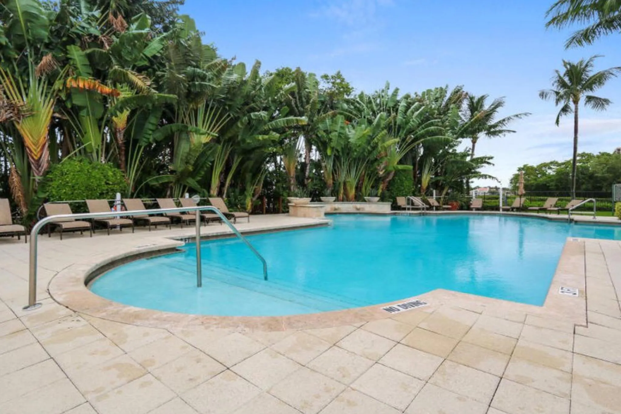 Large Pool Deck