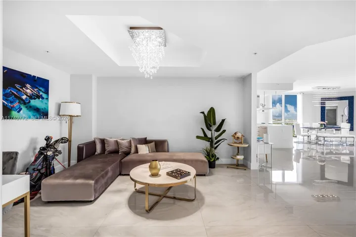 Entry Den living room