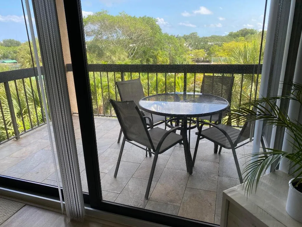 Patio View over Pool