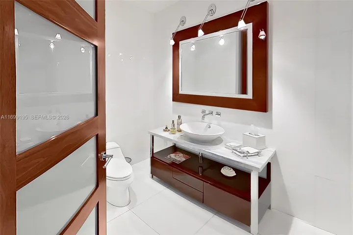 Beautiful and remodeled Powder Room.