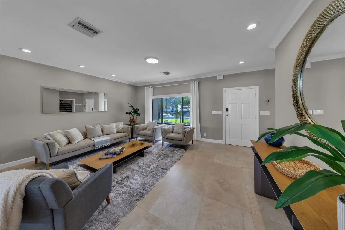 Open floor living area