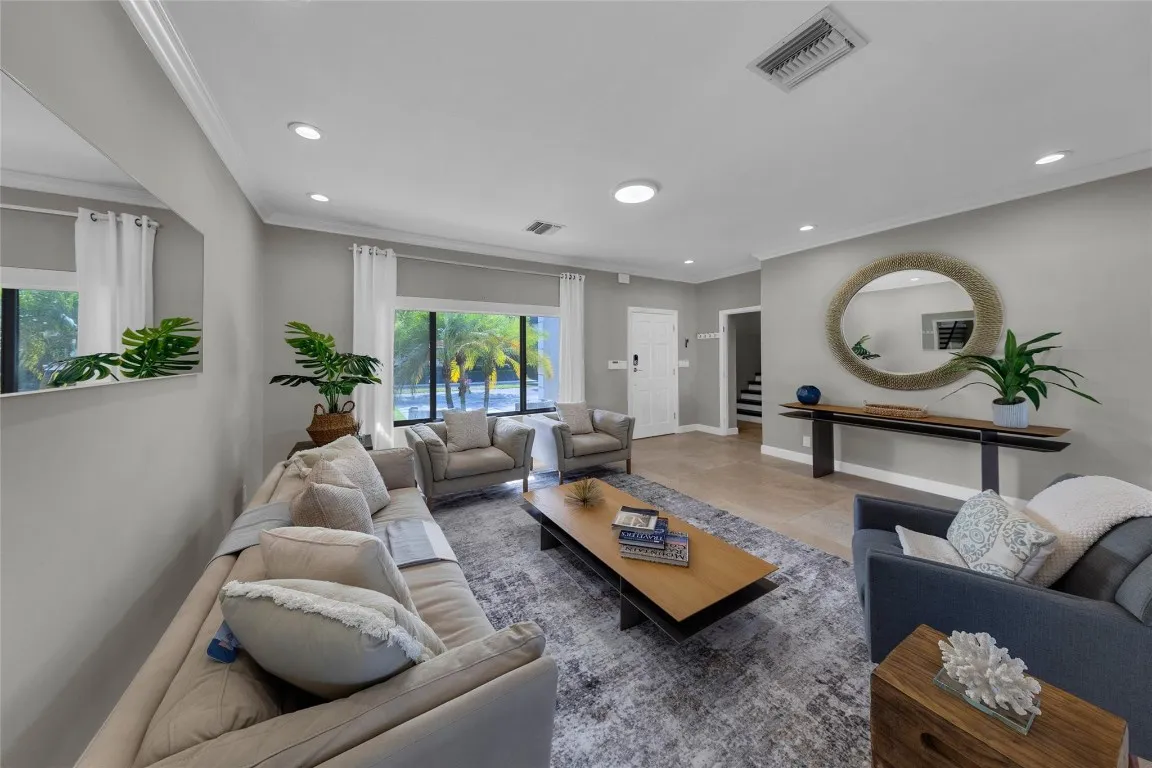 Open floor living area