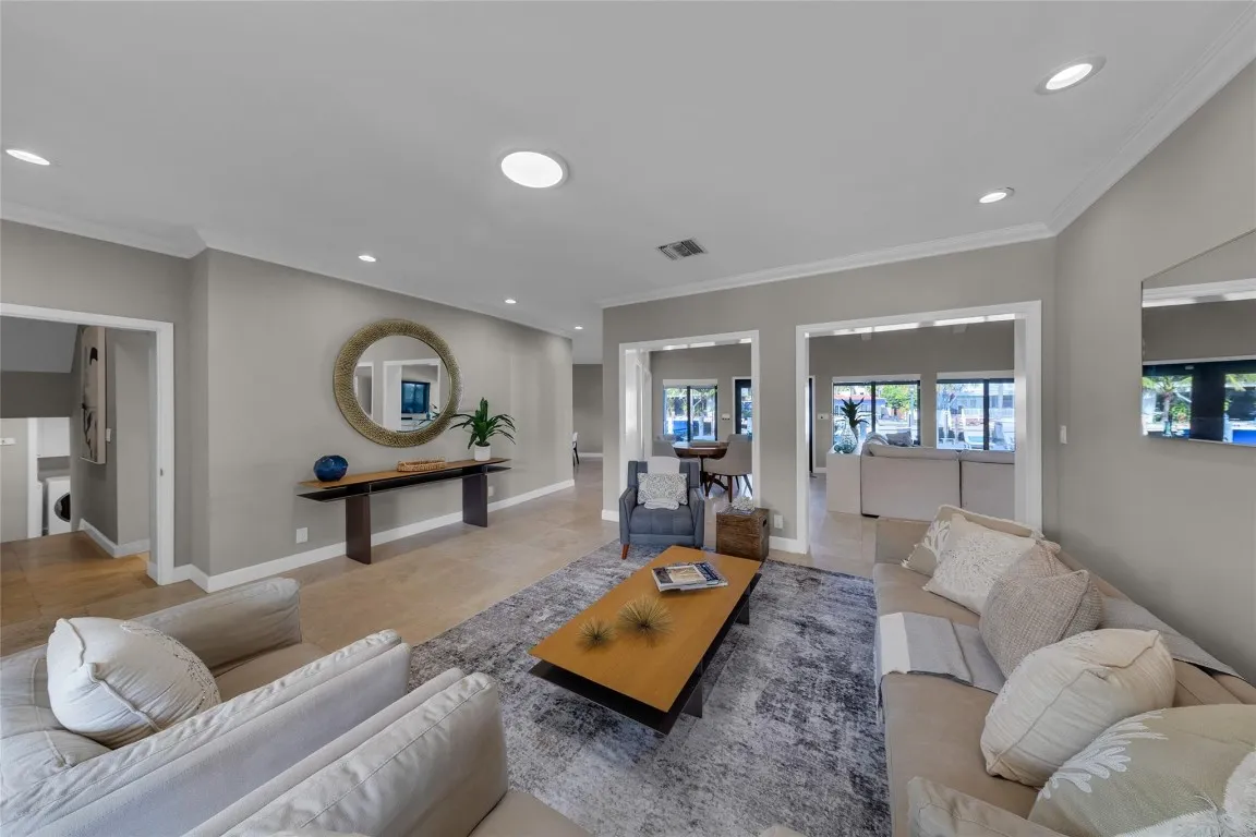 Open floor living area