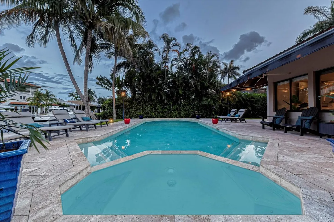 Heated pool and hot tub