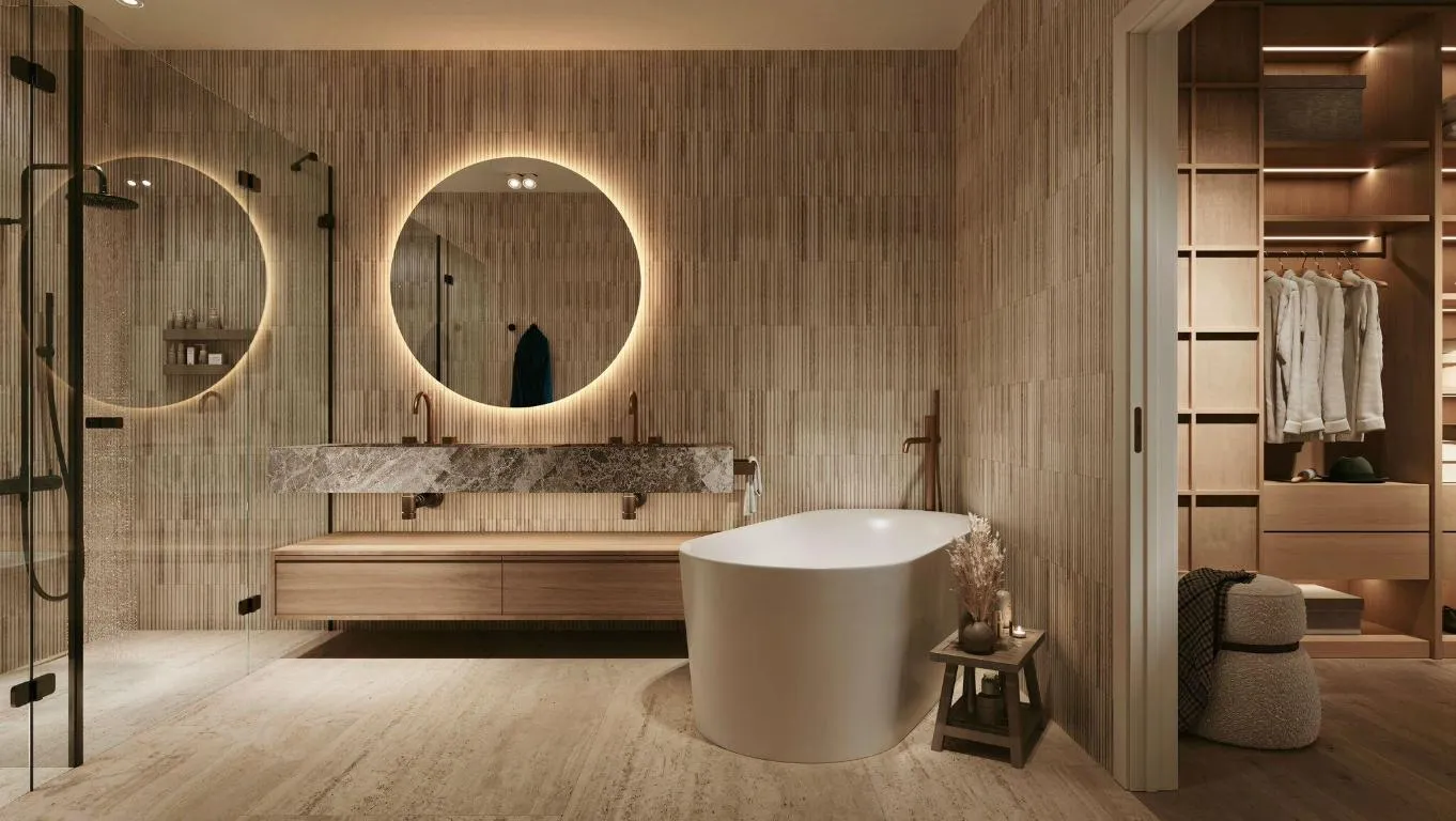 3309 Floral Bathroom 1