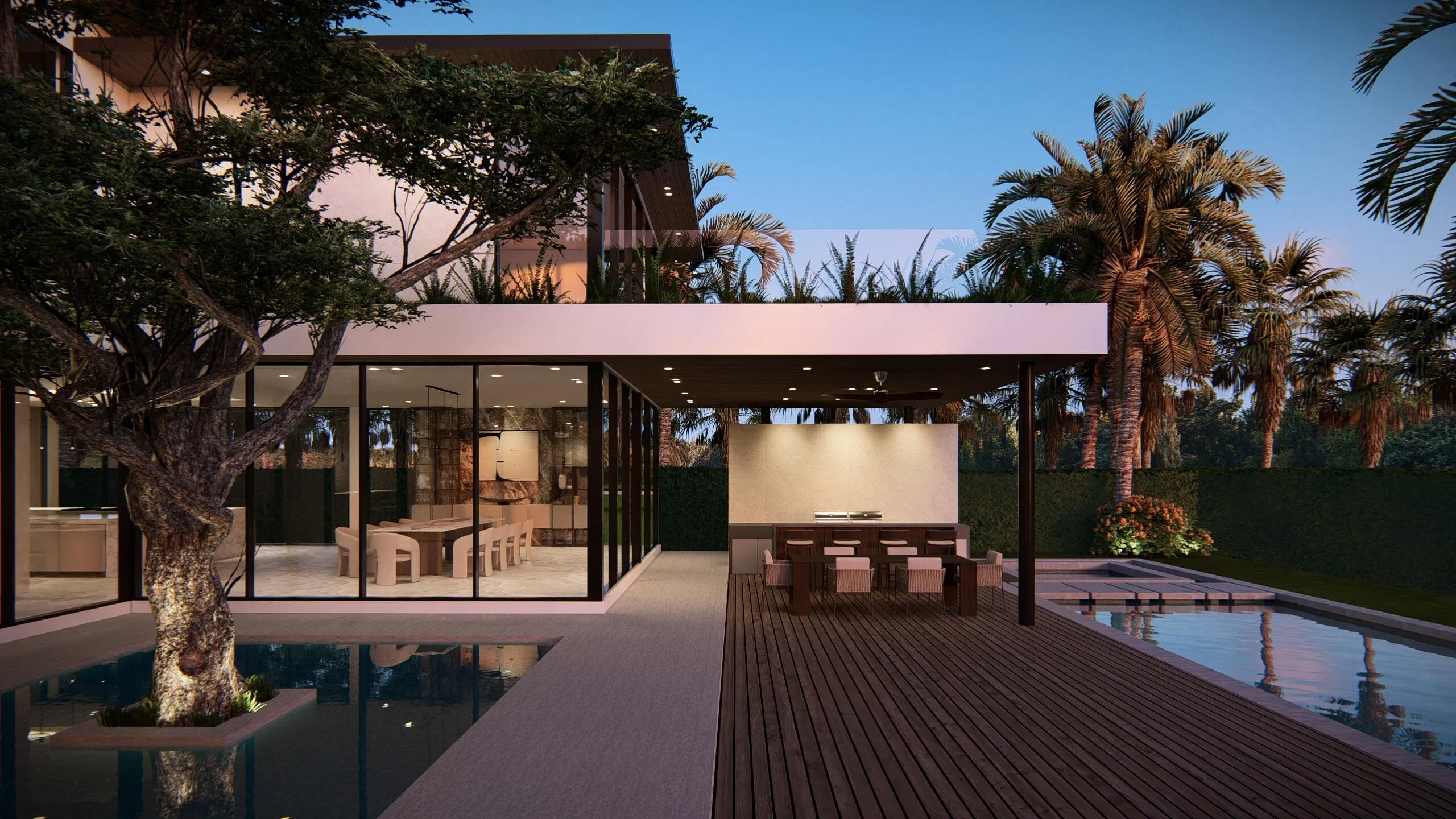 COURTYARD / POOL