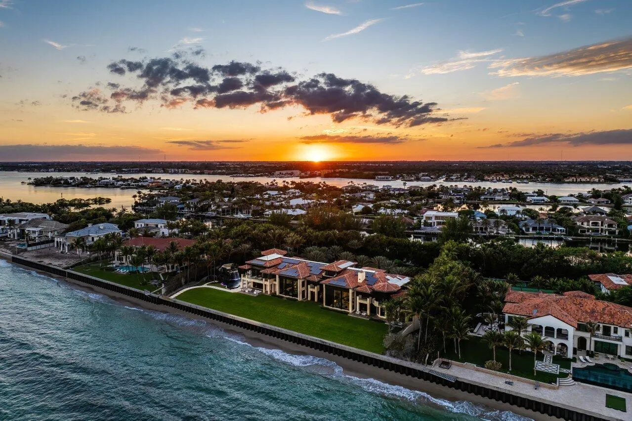 East Aerial Twilight