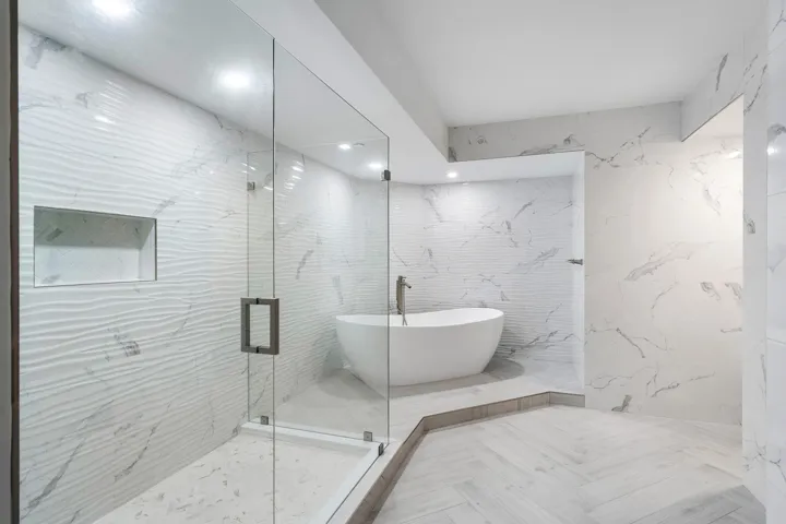 Spa Like Primary Bathroom