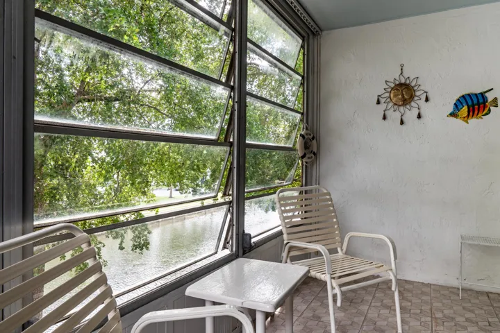Patio w Water Views
