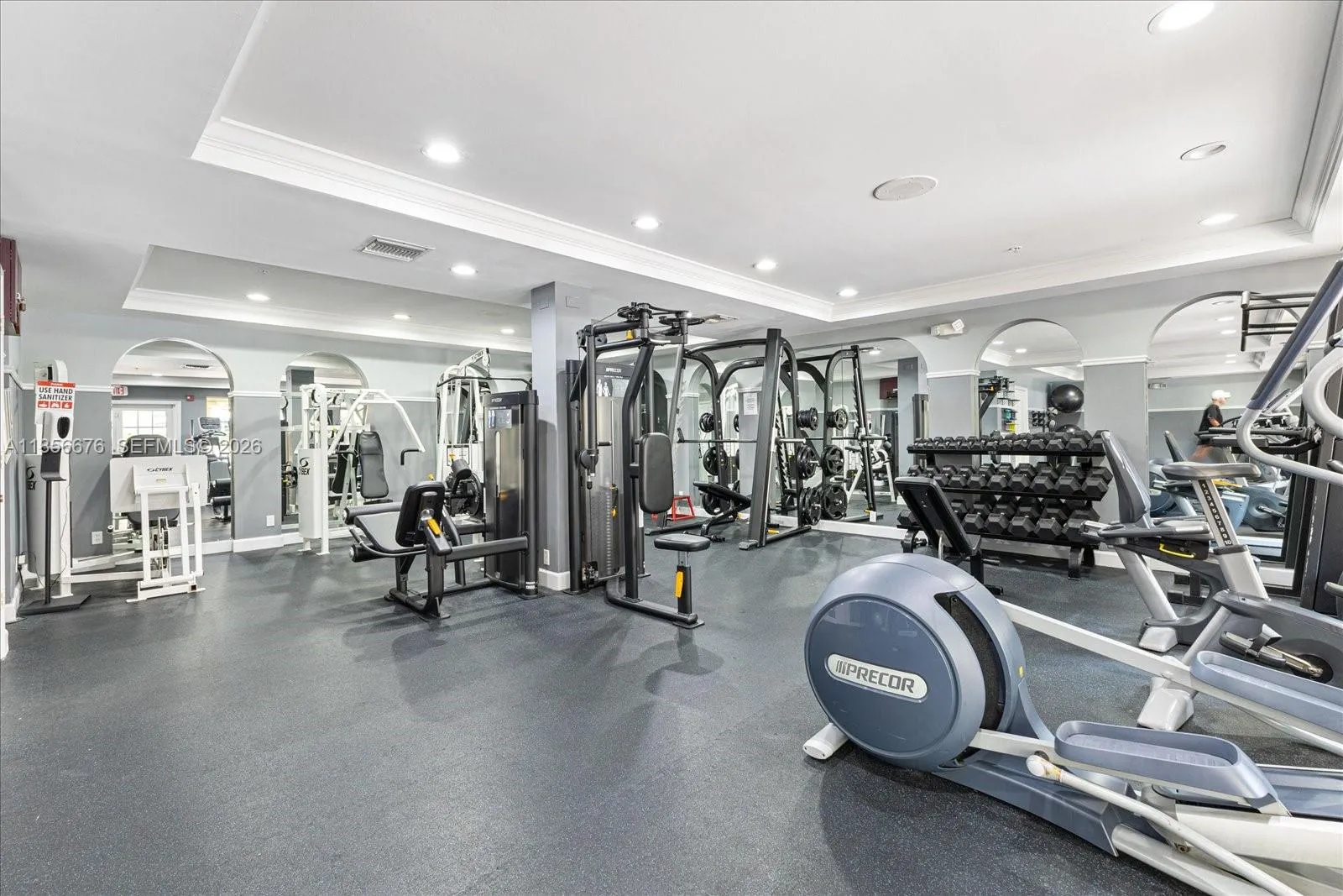 Fitness Facilities at Cityplace Tower Condo.651 Okeechobee Blvd., Unit #1002, West Palm Beach, FL. City Place Tower Condominium. For Sale.