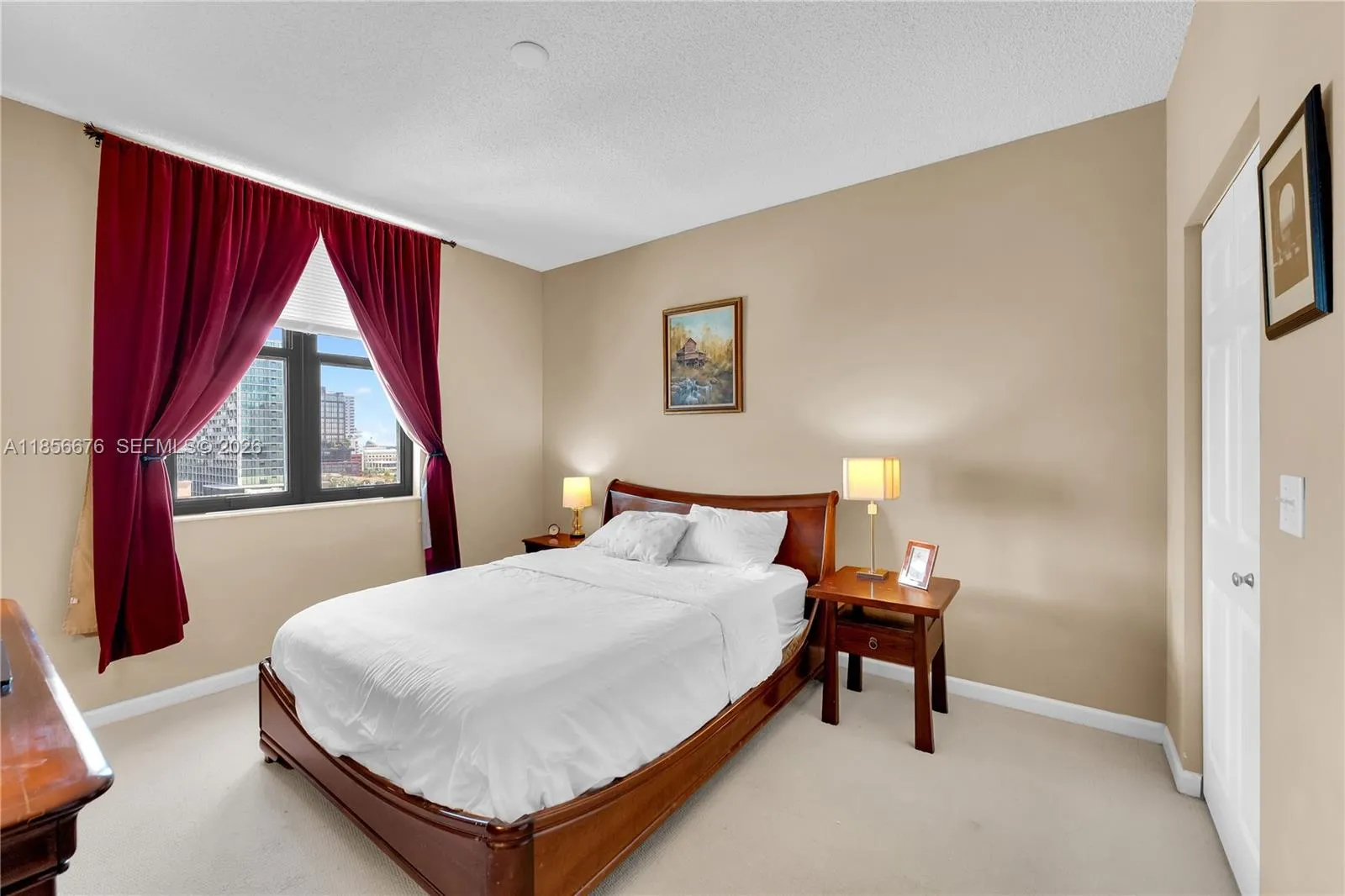 Main Bedroom. 651 Okeechobee Blvd., Unit #1002, West Palm Beach, FL. City Place Tower Condominium. For Sale.