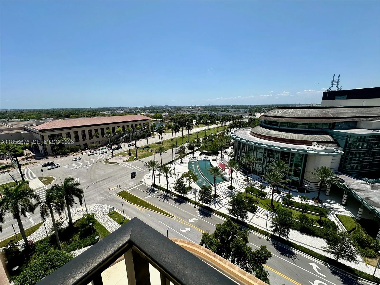 Beautiful city views.651 Okeechobee Blvd., Unit #1002, West Palm Beach, FL. City Place Tower Condominium. For Sale.