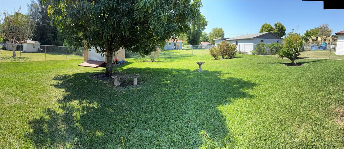 Large Backyard with Mango and Avocado Trees