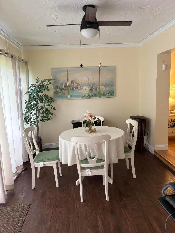 Enclosed Patio Area