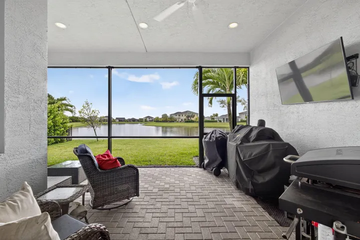 View from living room