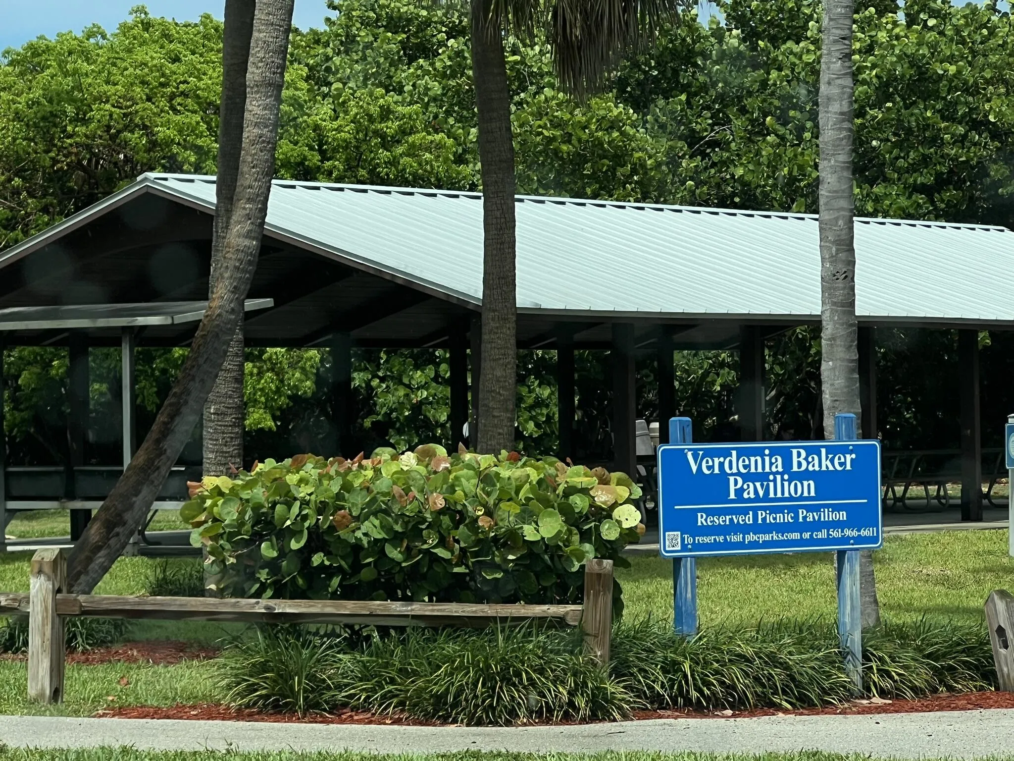Pavillion across st at Ocean Reef Park