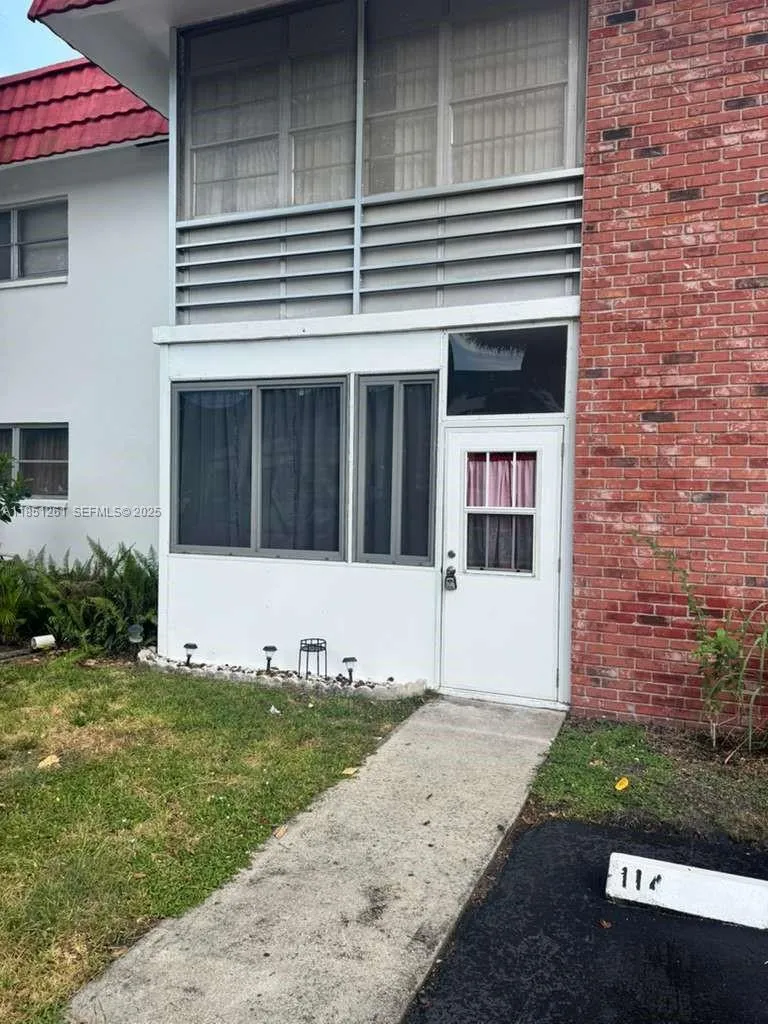 FRONT OF STRUCTURE