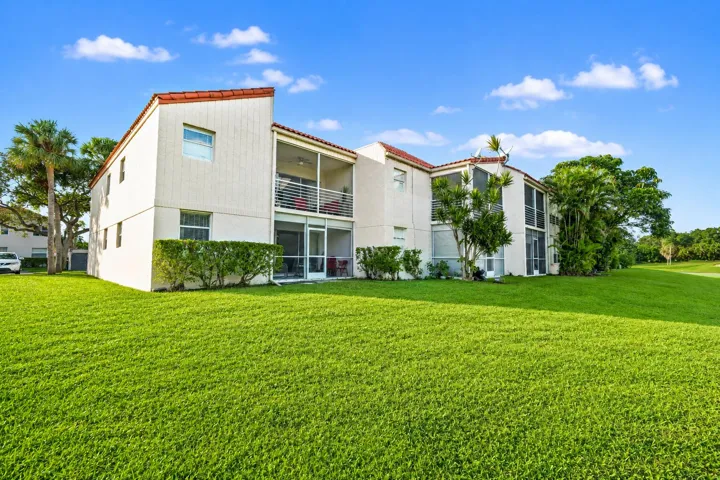 Private End Unit with Golf and Water Views