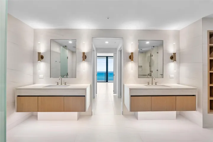 Primary Bath with Ocean View
