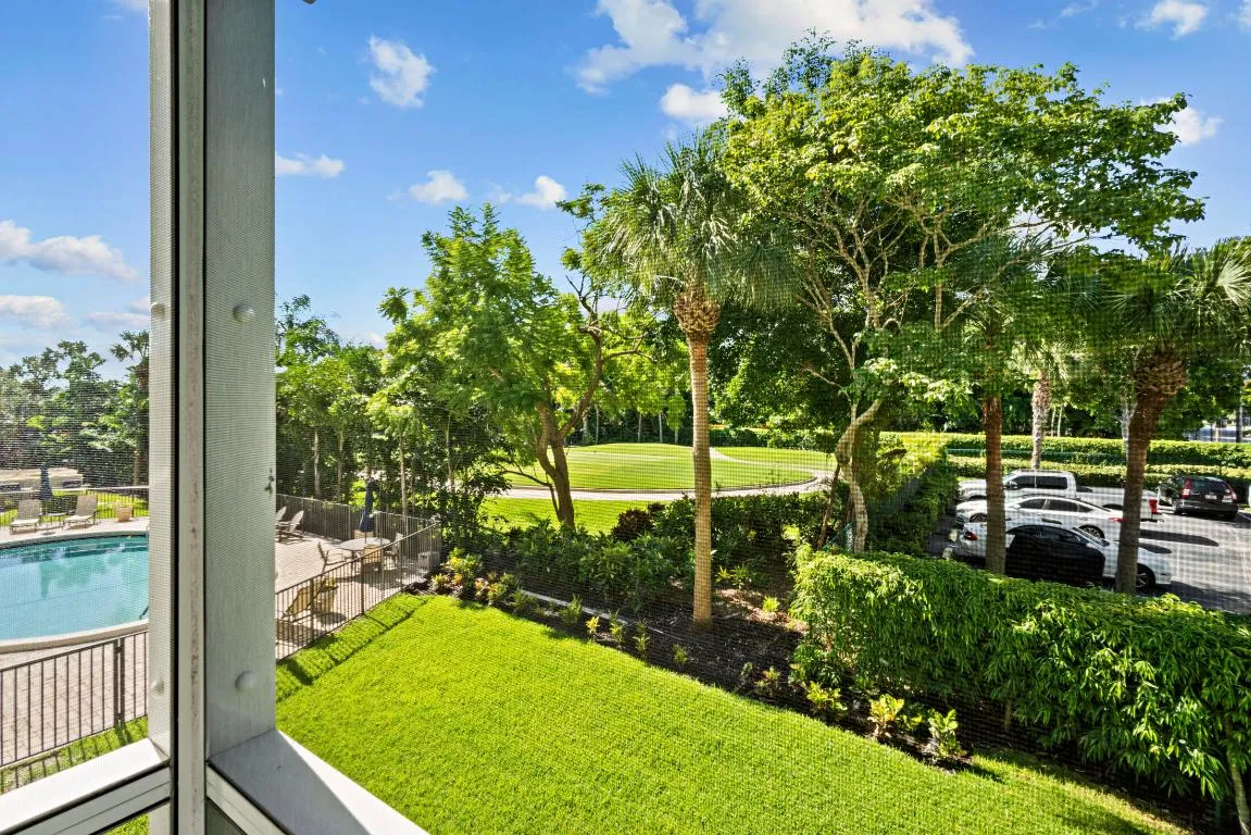 View of Tee Box from Patio