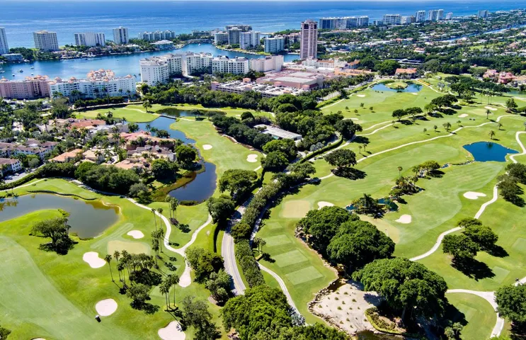 Aerial of The Boca Raton Resort
