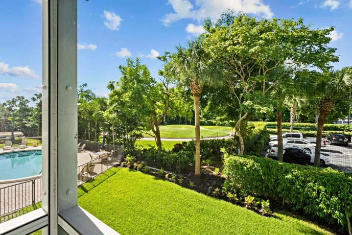 View of Tee Box from Patio