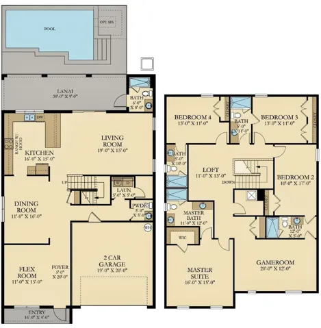Floor Plan - Barbados