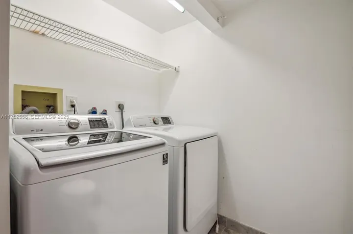 Washer / Dryer Area.