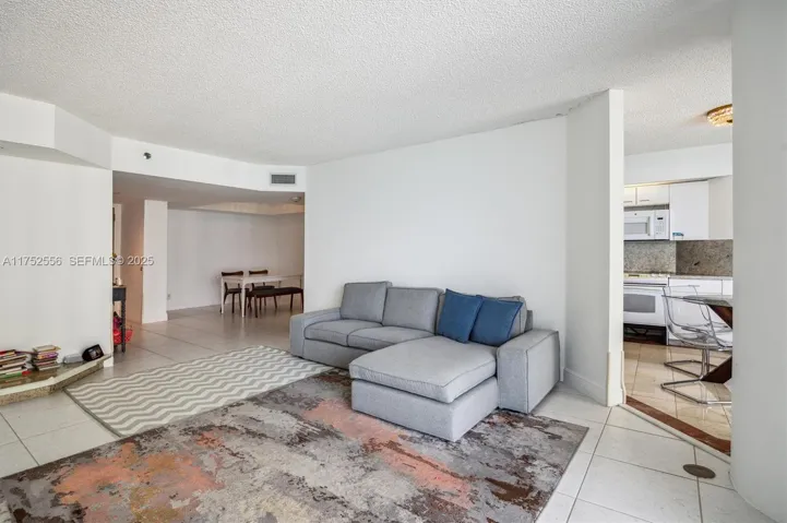 Open Layout Living Room Area