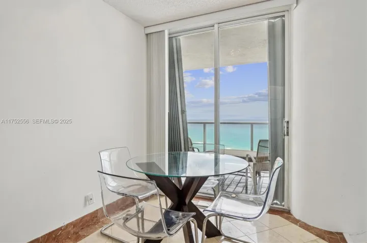 Ocean Views from the Kitchen/Breakfast Area.