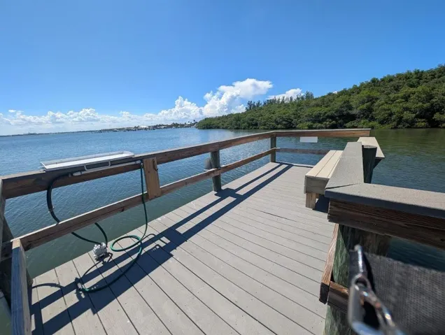 Boardwalk Cleaning Station