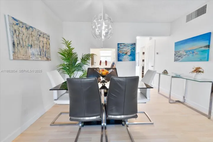 Dinning area, fully furnished