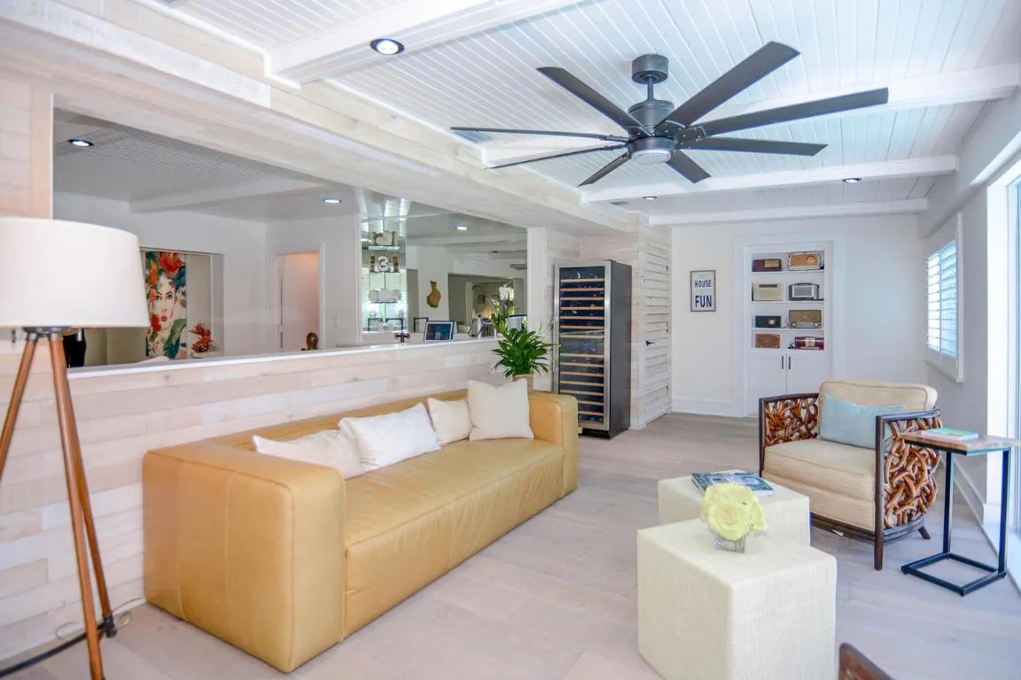 Poolside Living Room