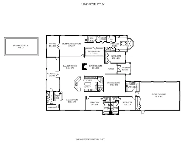MAIN HOUSE FLOOR​​‌​​​​‌​​‌‌​‌‌​​​‌‌​‌​‌​‌​​​‌​​ PLAN