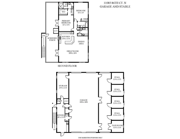 GUEST HOUSE & BACK PROPERTY / BARN