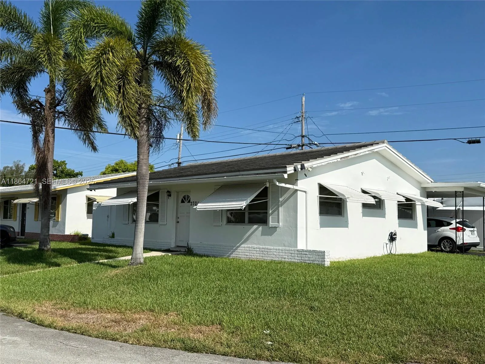View of the property from the Southeast