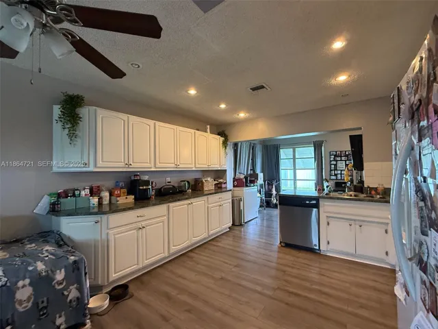 View of the Kitchen from the living room