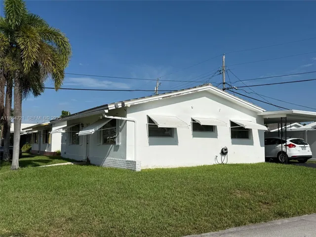 View of the property from the east