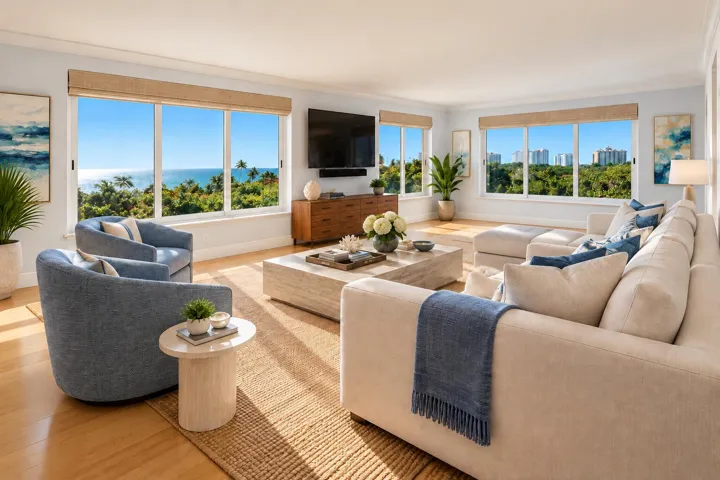 Virtually furnished