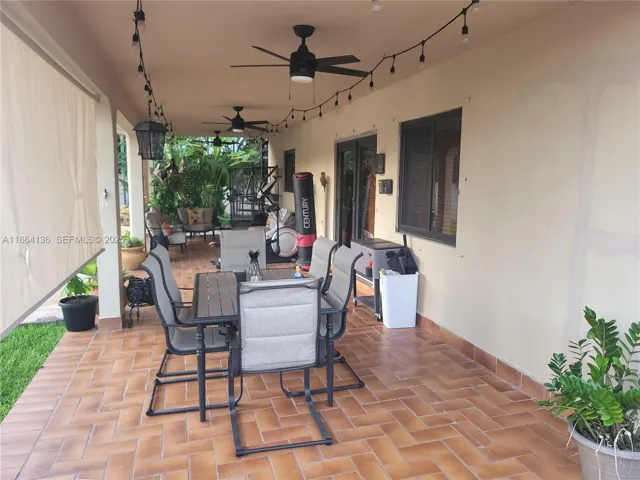 Rear Terrace
