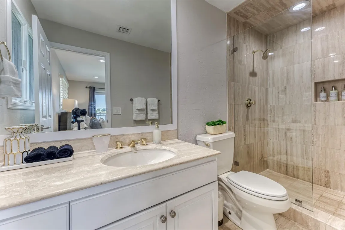 Bedroom #2 En Suite Bathroom with Shower
