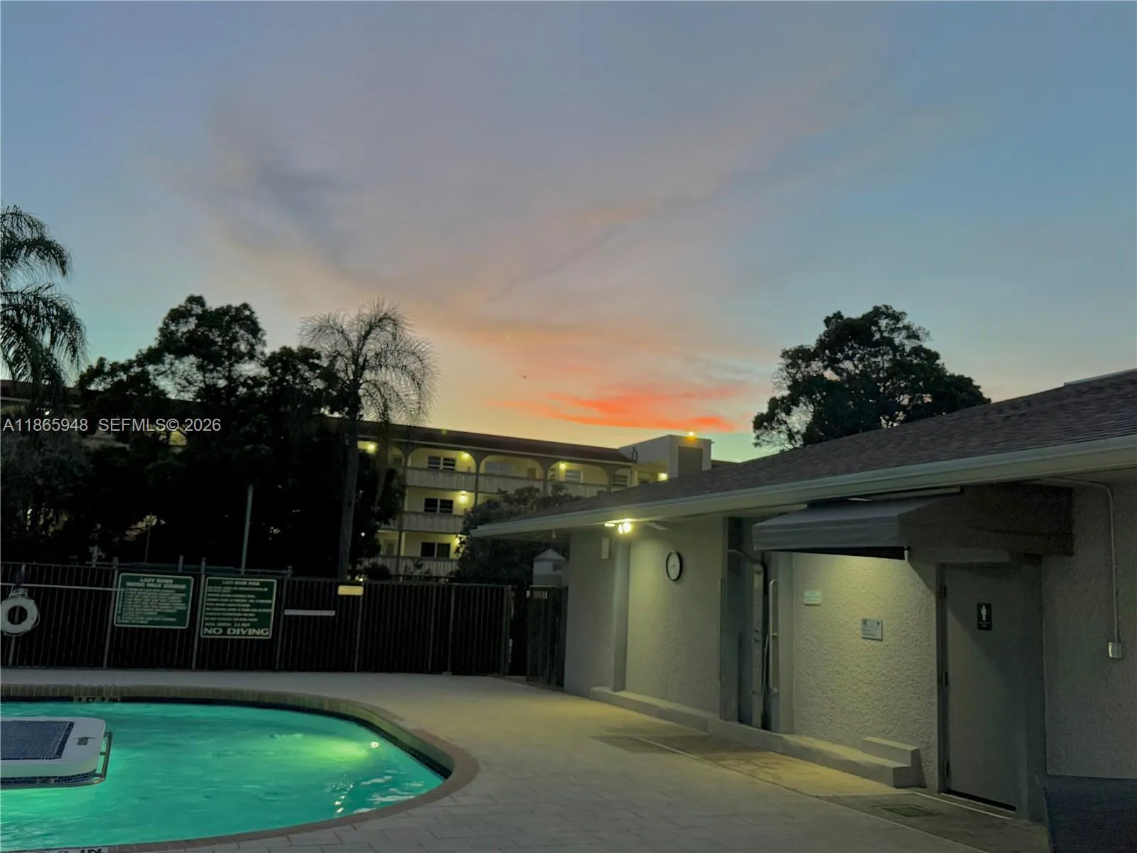 Main pool open until 10pm